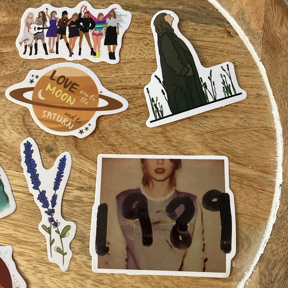 🔥5/$10 Taylor swift theme stickers x11 NEW 1989, devils roll the dice etc - Picture 3 of 7